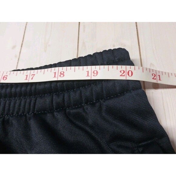 Tek Gear Mens XL Open Bottom Navy Blue Track Pant Relaxed Pockets Drawstring GUC - Picture 9 of 15